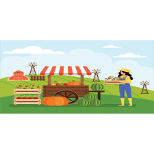 Farmer Selling Products Mug