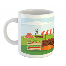 Farmer Selling Products Mug