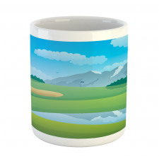 Golfing Field Mug