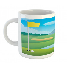 Golfing Field Mug