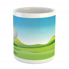 Ball and Grass Mug