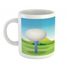 Ball and Grass Mug