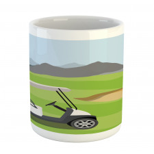 Car Field Flag Mug