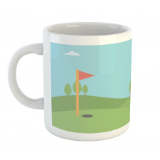 Hole and Flag Mug