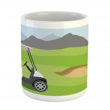 Cartoon Golf Club Mug