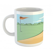 Road Hole Flag Mug