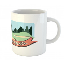 Forest and Flag Mug