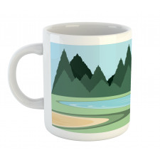 Sports Field Flag Mug