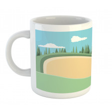 Sand Grassy Field Mug