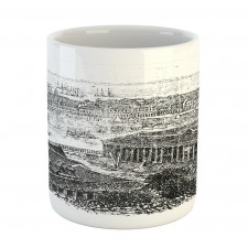 Vintage City Silhouette Mug