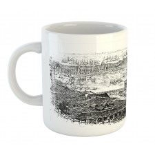 Vintage City Silhouette Mug