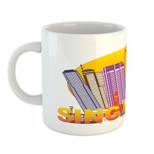 Typography and Skyline Mug