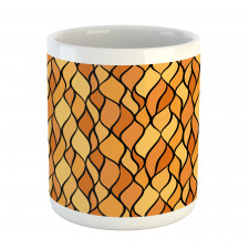 Abstract Mosaic Waves Mug