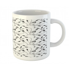 Autumn Leaves and Branches Mug