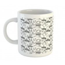 Blooming Flowers Buds Art Mug