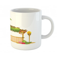 Tropical Concept Tiki Bar Fun Mug