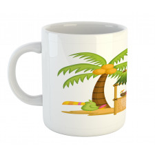 Tropical Concept Tiki Bar Fun Mug