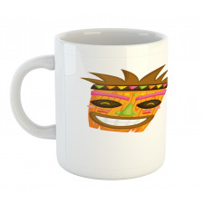 Exotic Colorful Hawaii Masks Mug