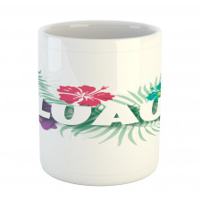 Hawaiian Party Time Petals Mug