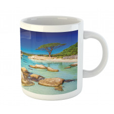 Beach and Clear Ocean Mug