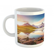 Tranquil Lake Sunrise Mug