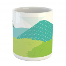 Dotted Mountains Mug