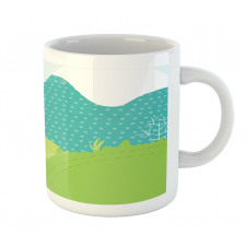 Dotted Mountains Mug