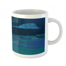 Night Countryside Art Mug