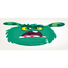 Fluffy Angry Monster Cartoon Mug