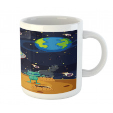 Children Space Travel Galaxy Mug