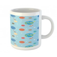 Colorful Galactic Elements Mug