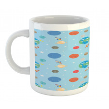 Colorful Galactic Elements Mug