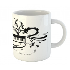 Electronic Burst Swirls Mug