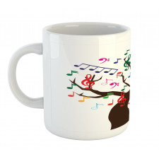 Tree with Colorful Items Mug