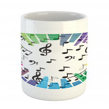 Colorful Round Layout Mug