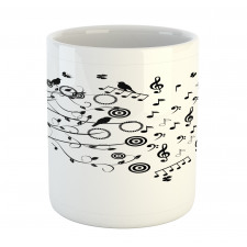 Flowing Motifs Birds Mug