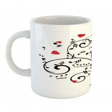 Romantic Tree and Hearts Mug