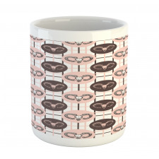 Animal Portraits on Circles Mug