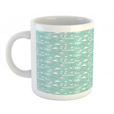 Anker Boat Waves Dolphin Mug