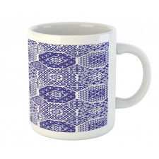 Rhythmic Flowers Motifs Mug