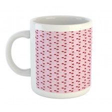 Rhythmic Cherries Motifs Mug