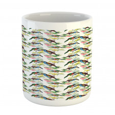 Toucans on Tropical Flora Mug