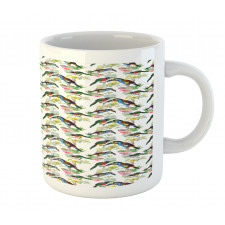 Toucans on Tropical Flora Mug