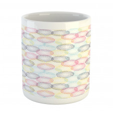 Modern Pointillism Rounds Mug