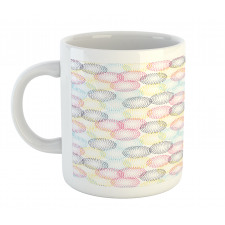 Modern Pointillism Rounds Mug