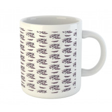 Butterflies Belladonnas Mug