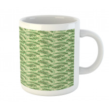 Jungle Foliage Luau Vibes Mug