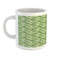 Jungle Foliage Luau Vibes Mug