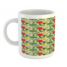 Cheerful Hibiscus Butterfly Mug