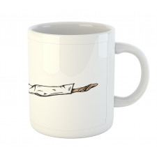 Senpai with Black Belt Kick Mug